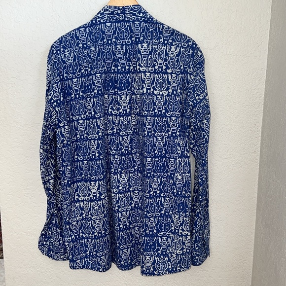 Three Islands size Large men’s button down long sleeve shirt - Picture 4 of 5